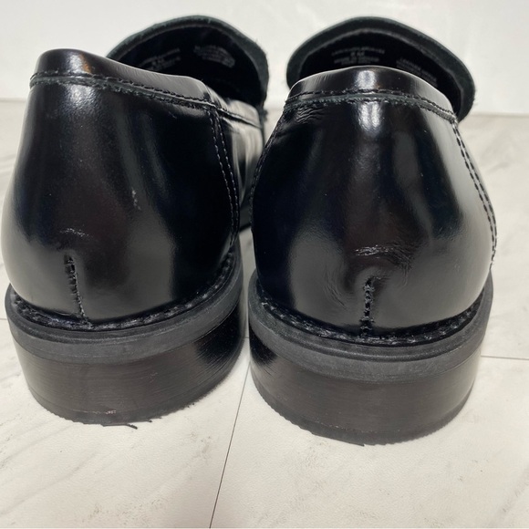 Steve Madden Larusso Black Leather Loafer 8M - Picture 4 of 14